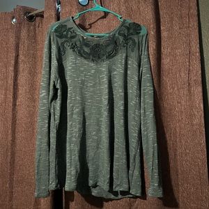Maurices Plus Size LS Shirt Size XXL